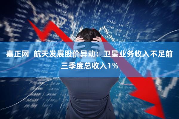 嘉正网  航天发展股价异动：卫星业务收入不足前三季度总收入1%