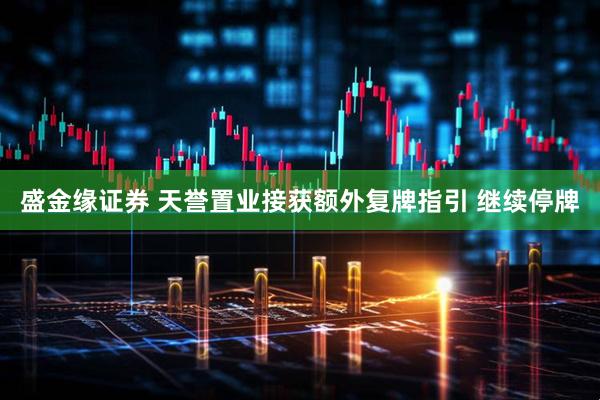 盛金缘证券 天誉置业接获额外复牌指引 继续停牌
